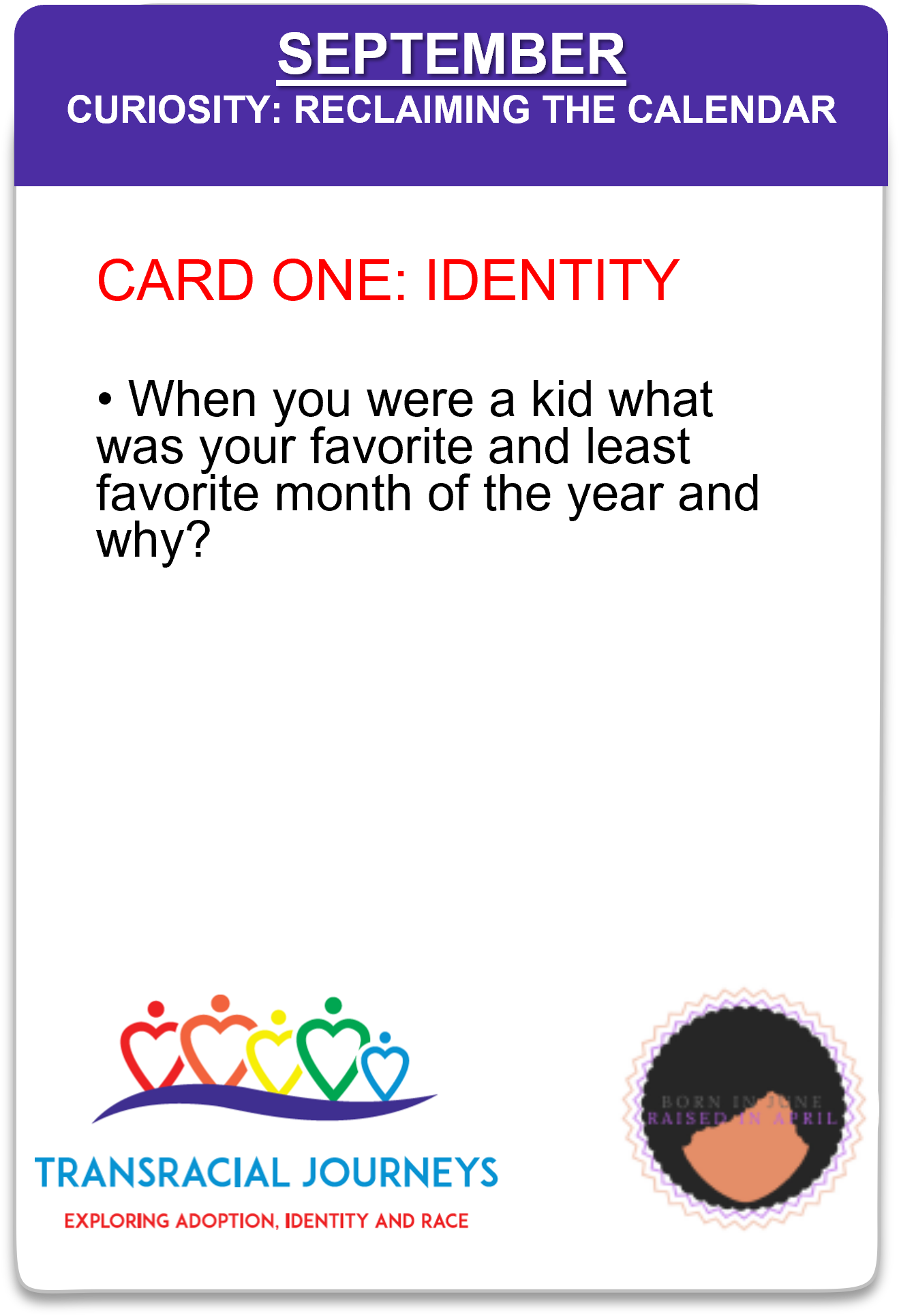 Conversation Cards Transracial Adoption