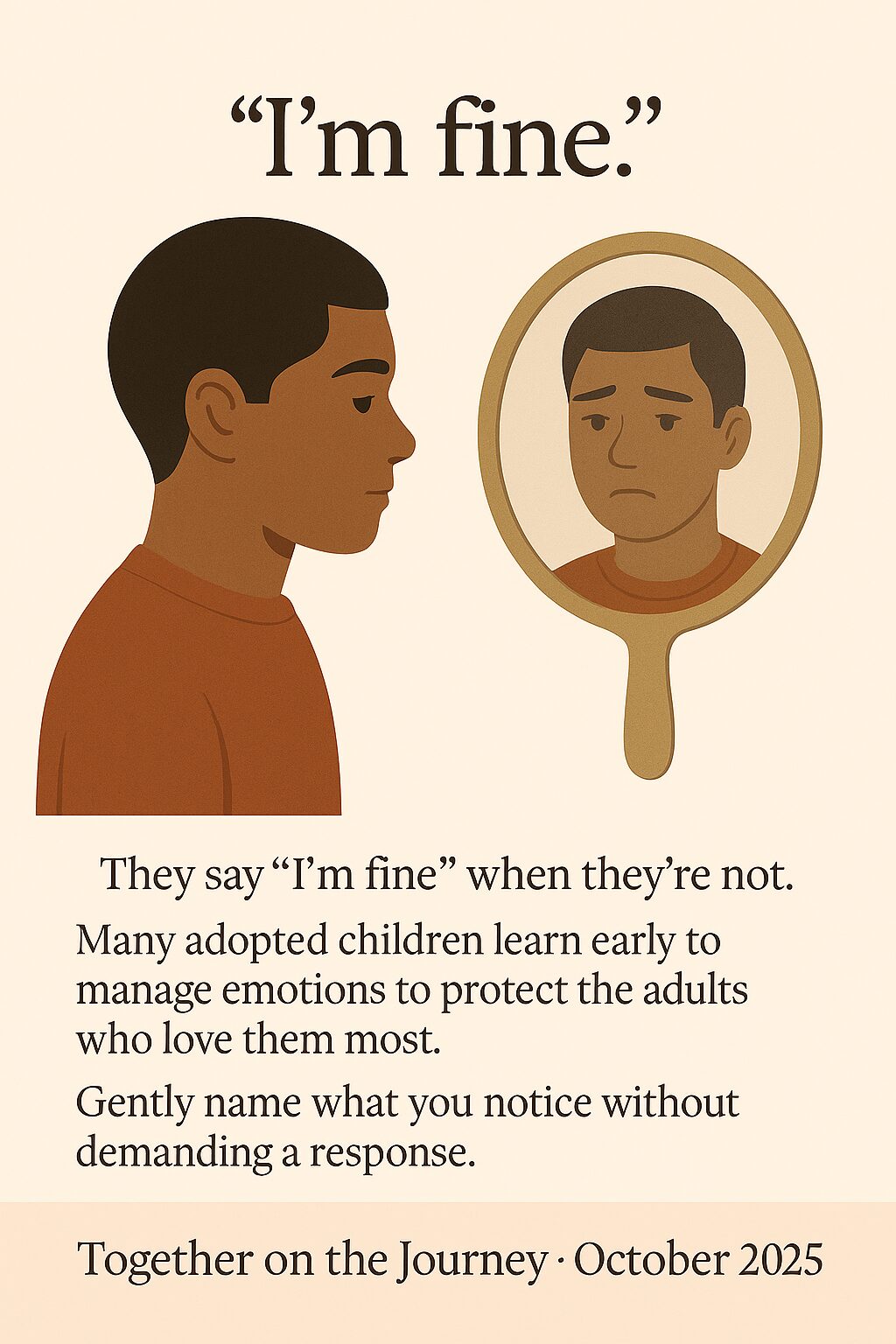 Beyond the Mask - Transracial Adoptee Perspective
