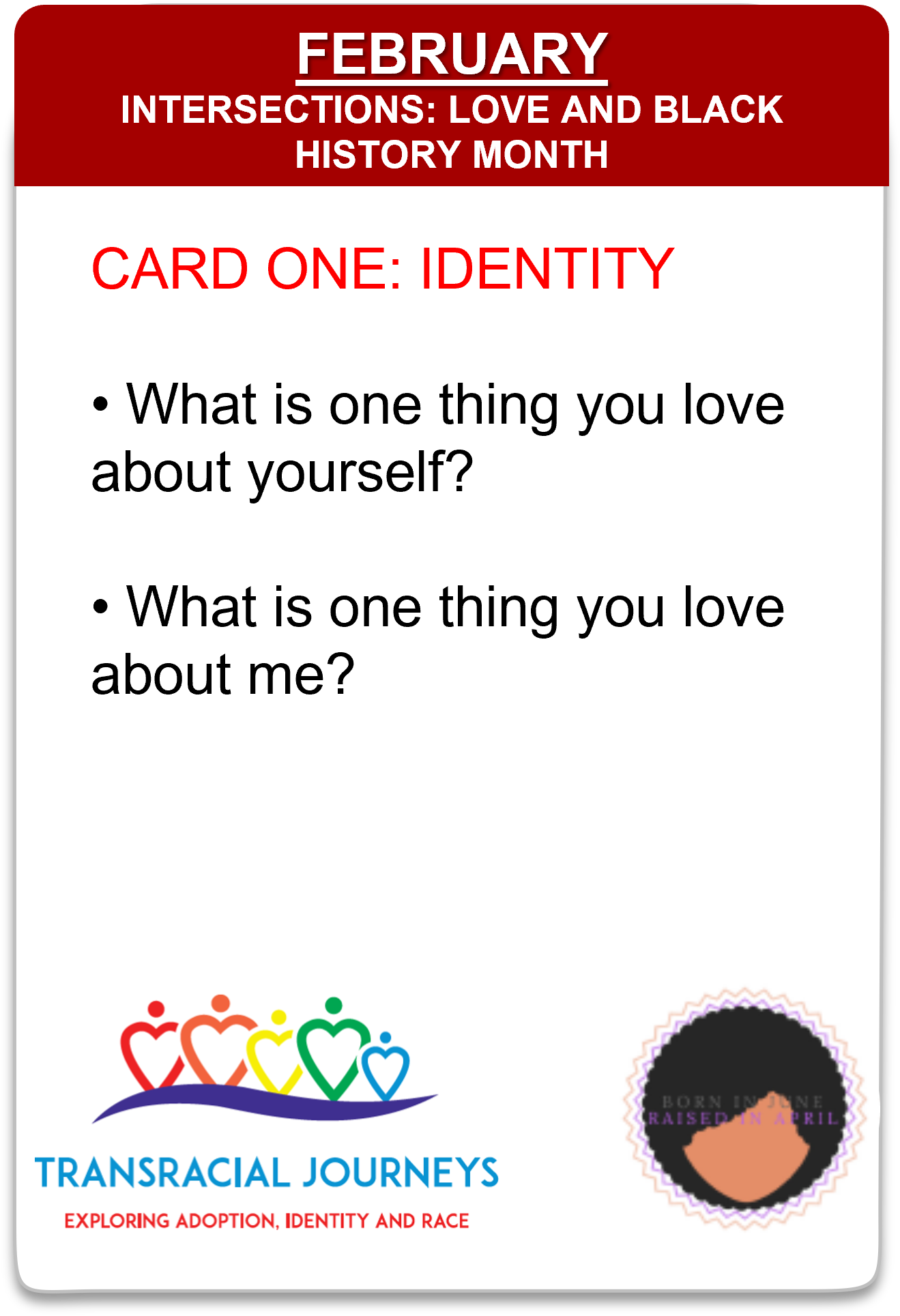 Transracial Journeys Cards