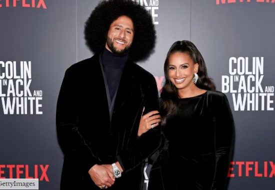 Colin Kaepernick and Nessa Diab