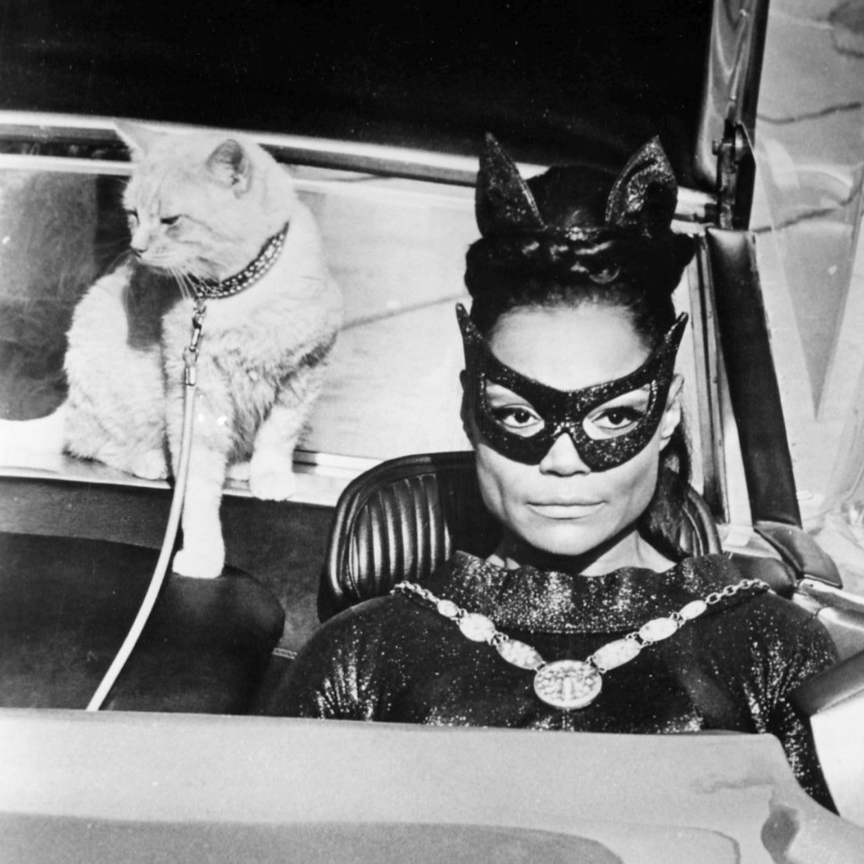Eartha kit in her role as Catwoman in the show Batman in 1967, ABC Television